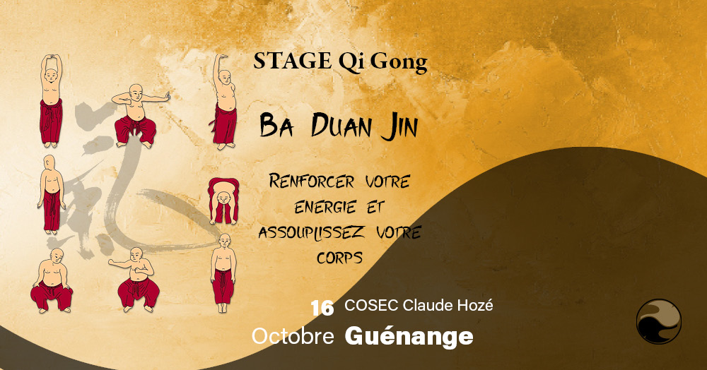 Stage de Qi gong à Guénange le 16 Octobre 2021
